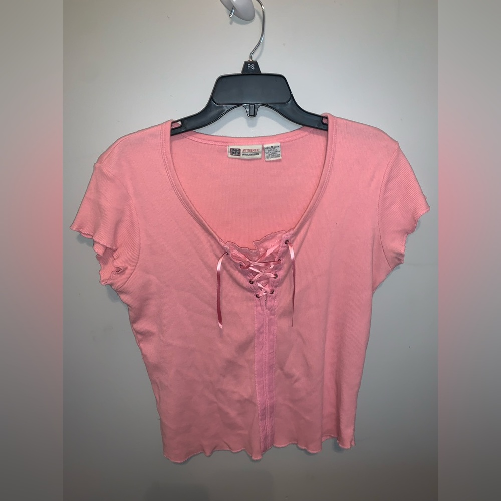 Light pink top from a vintage shop